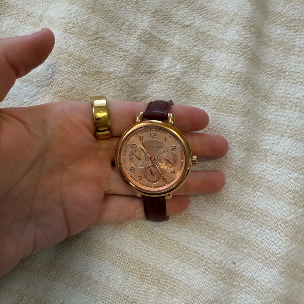 Rose Gold Michael Kors Watch